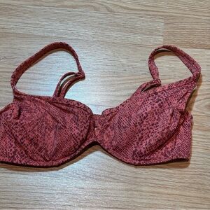 Shade and Shore padded‎ underwire bikini top 36B